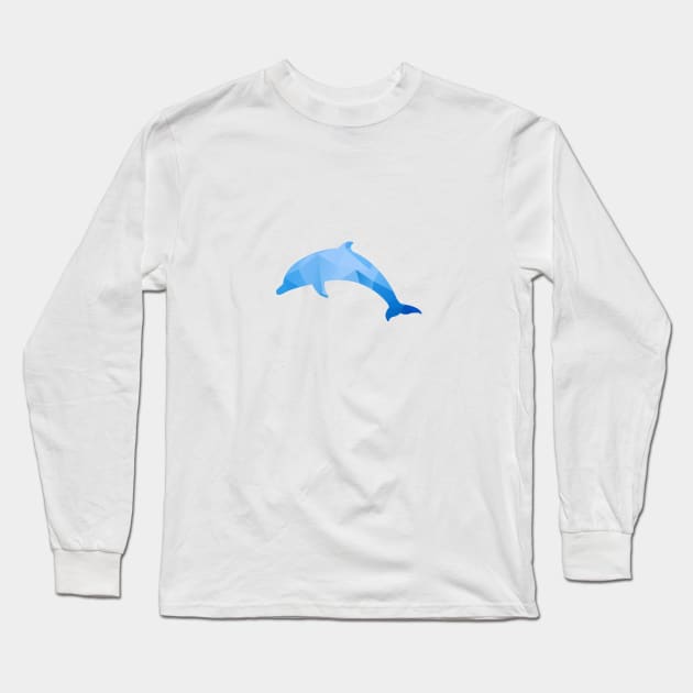 dolphin Long Sleeve T-Shirt by kitispa